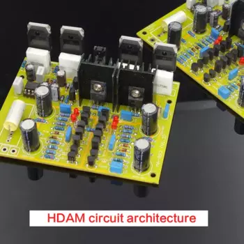 YWJJX DC30-63V 150 Вт Плата усилителя высокой мощности DIY MA-9 усилитель HDAM комплект архитектуры цепи/готовая плата 109*82 мм
