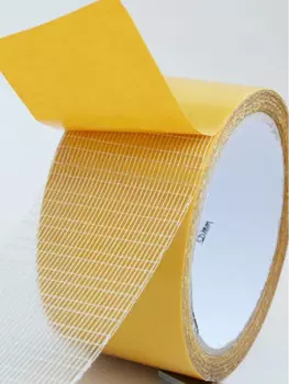 YX 10M сетка высокой вязкости прозрачная двухсторонняя сетчатая лента стекловолоконная клейкая лента