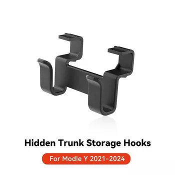 YZ для Tesla Model Y 2021-2024 задний багажник, крючок, кнопка сиденья для держателя сумки для покупок, вешалка для зонта, салон автомобиля
