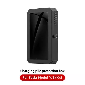 YZ EV, настенная защитная коробка для зарядного устройства Tesla, ящик для хранения зарядного устройства для улицы и помещения, универсальный EVS, подходит для аксессуаров