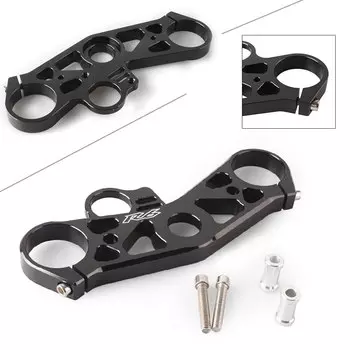 YZF-R6 черный CNC верхний зажим мотоцикла верхнее тройное дерево для Yamaha YZF R6 2008 2009 2010 2011 2012 2013 2014 2015 2016