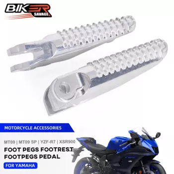 YZF-R7 2025 передняя подставка для ног, педаль для Yamaha MT09 MT-09 SP XSR900 2021, аксессуары для мотоциклов, левый и правый кронштейн, поддержка