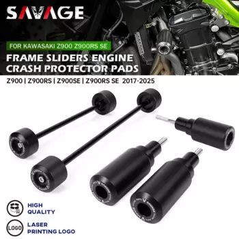 Z900 Z900RS рама слайдер защита от столкновений для KAWASAKI Z900 RS SE мотоциклетная вилка слайдер оси защита двигателя обтекатель