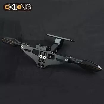 Z 1000SX для KAWASAKI Z1000SX 2011 2012 2013 2014 2015 2016 задний номерной знак задняя Рамка Держатель Кронштейн светильник Тель поворота