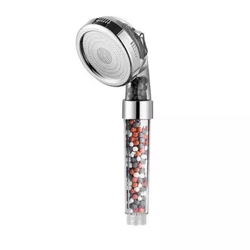 Z & L 3-режимные регулируемые ручные душевые насадки для ванной комнаты, экономия воды под давлением, анионный минеральный фильтр, насадка для душа высокого давления