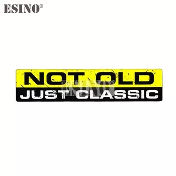 Забавная не старая просто классическая мультяшная ПВХ водонепроницаемая наклейка на кузов автомобиля узор винил