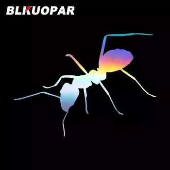 Забавные автомобильные наклейки BLKUOPAR для муравьев, защита от солнца и царапин, индивидуальные наклейки, наклейки с животными, холодильники, автомобильные аксессуары