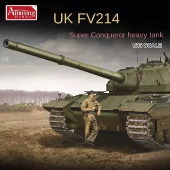 Забавный хобби 1/35 сборный Танк масштабная модель комплект 35A013 Британский Танк FV214 захватывающий Специальный выпуск