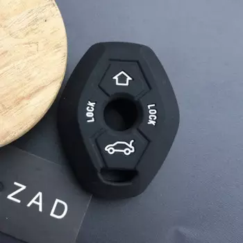 ZAD силиконовый чехол для ключей от машины крышка корпус автомобильный Стайлинг подстаканник Набор для BMW X3 X5 Z3 Z4 3 5 7 серии E38 E39 E46 E83 1998-2005 брелок