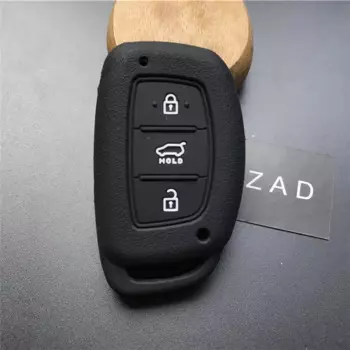 ZAD силиконовый резиновый чехол для автомобильного ключа защитный чехол для hyundai Tucson Elantra MISTRA Santa 9 3 кнопки смарт-брелок автомобильный аксессуар