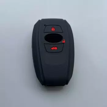 ZAD силиконовый резиновый чехол для ключей от машины, чехол для subaru Legacy impreza forester xv trezia BRZ wrx levorg outback, 3-кнопочный ключ