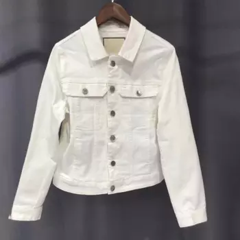Zadig женская куртка повседневная белая шикарная джинсовая куртка с карманами на пуговицах женская хлопковая модная трендовая свободная куртка топы женская одежда