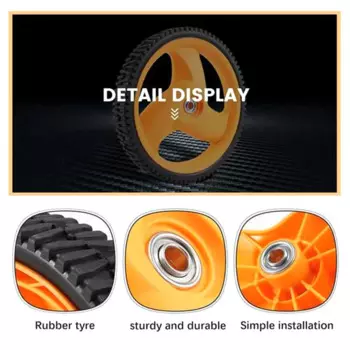 Заднее колесо газонокосилки 2PACK 293 мм для Husqvarn 5324035 -09, 5324327 -49, 532403509 , 532432749 Аксессуары для газонокосилок