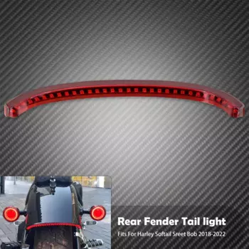 Заднее крыло мотоцикла, стоп-сигнал, светодиодный задний указатель поворота, ходовые огни для Harley Softail Street Bob FXBB 2018 2019 2021 2022-25