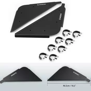 Задние боковые панели UTV Rzr 1000xp для Polaris RZR 4 900 2015-2018 RZR XP Turbo 4 s 1000 2014-2023 2019-2021 запчасти UTV