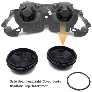 Задние ботинки для фар, запчасти для скутеров из АБС-пластика, крышка для Yamaha R1 2009 2014 для Kawasaki ZX6R 636 ZX10R 2004 2005