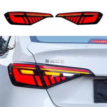 Задние фонари для 11 Honda Civic sedan 2022 2023, задняя фара, указатель поворота, тормоз, задняя фара автомобиля, задняя фара в сборе, 1 пара