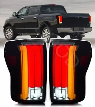 Задние фонари Tundra 2007, подходящие для задних фонарей Tundra 2008-2014, с указателями поворота, стоп-сигналы, автоматические внешние фонари