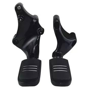 Задние пассажирские колышки для Harley Sportster Iron 883 1200 XL Forty-Eight SuperLow 2014-2022 мотоциклетная черная педаль