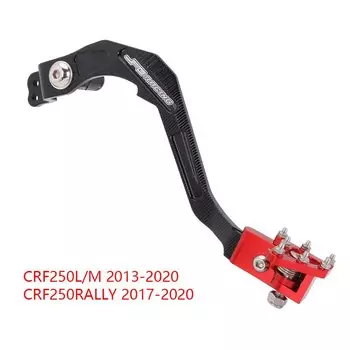 Задние подножки для мотоциклов, рычаг переключения передач тормоза, педаль для HONDA CRF250L CRF250M 2013-2020 CRF250RALLY 2017-2020 с ЧПУ