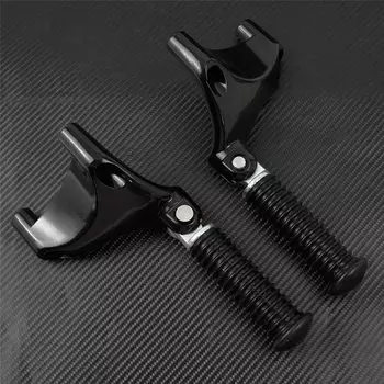 Задние подножки мотоцикла, пассажирские подножки, подножки, подставки для ног, кронштейн для крепления педали для Harley Sportster XL1200 883 2004-2013