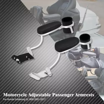 Задние регулируемые пассажирские подлокотники мотоцикла, аксессуары, поручни для сиденья для Honda Goldwing GL1800 GL 1800 2001-2016 2017