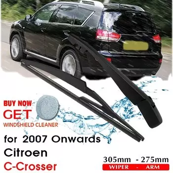 Задние щетки стеклоочистителя BROSHOO для Citroen C-Crosser Hatchback (2007-) 305 мм, автостайлинг