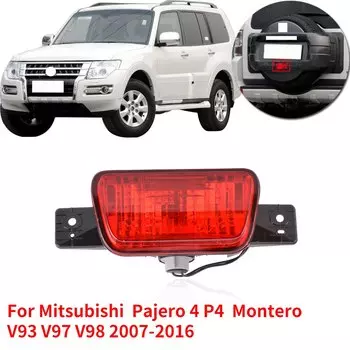 Задние запасные лампы для шин CAPQX для Mitsubishi Pajero 4 P4 Montero V93 V97 V98 2007-16, задсветильник противотуманные фары, стоп-сигнал с лампочкой 8337A068