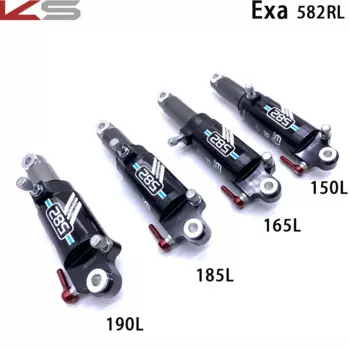 Задний амортизатор EXAFORM 582RL/литиевый Электрический велосипед/скутер/чистый 150/165/185/190 мм пневматический амортизатор