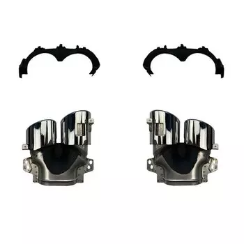 Задний бампер, технические выхлопные наконечники, выходы трубы для Mercedes Benz GLA H247 GLA200 220 250 GLA35 GLA45 AMG, установка 2020 +