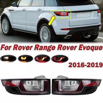 Для Land Rover Range Rover Evoque 2016-2019 задний светодиодный задний фонарь, предупреждающий стоп-сигнал, указатель поворота, задний фонарь в сборе, автомобильные аксессуары