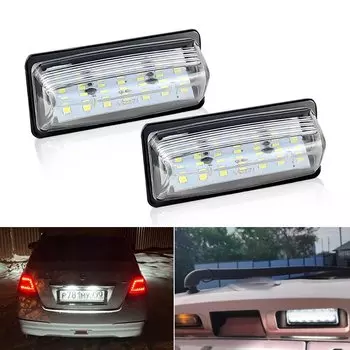 Задний фонарь номерного знака автомобиля Canbus, светодиодный фонарь номерного знака для Nissan TEANA J31 TEANA J32, задний фонарь номерного знака автомобиля