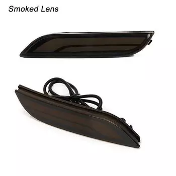 Задний фонарь в стиле красного 3D оптического заднего бампера, отражатель заднего бампера, задний тормозной фонарь для Toyota Camry 2018-2024, 2 шт.