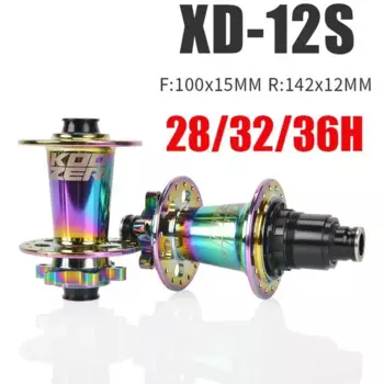 Задний горный велосипед Koozer XM490 pro K7 Cube с 28/32/36 отверстиями велосипедные втулки 5x135 12x142 QR скругленная ось шумная втулка для 11 12 Скоростей XD