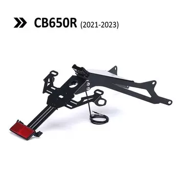 Задний короткий хвост для мотоцикла Honda CB650R CB 650 R CB 650R 2021 2022 2023, держатель номерного знака, комплект кронштейнов