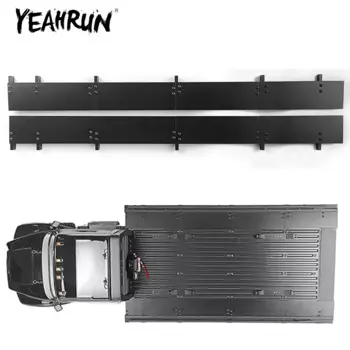 Задний ковш YEAHRUN из алюминиевого сплава, расширенная доска для TRX-6 T6 88086, Ultimate RC Hauler 1/10, планшетный автомобиль