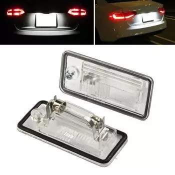 Задний номерной знак для Audi A3 S3 A4 B6 A6 S6 A8 RS4 светильник 8E0807430A 8E0807430B 8E0943021B 8E0943022B