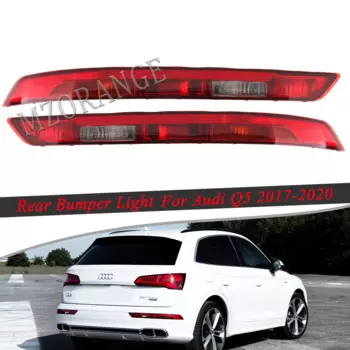 Задний отражатель для Audi Q5 2,0 T 2017-2020, версия для США, задний тормоз, противотуманная лампа, стоп-сигнал поворота, автомобильные аксессуары
