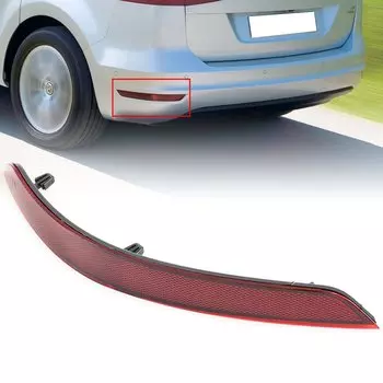 Задний отражатель L.R, отражатель, задний фонарь, подходит для VW Sharan 7N 2011-2016, для Seat Alhambra 11-18, отражатель заднего бампера