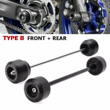 Задний передний мост, вилка, слайдер для YAMAHA MT-07 FZ-07 2014-2024 XSR700 MT07 FZ07, защита колеса мотоцикла XSR 700 MT FZ 07