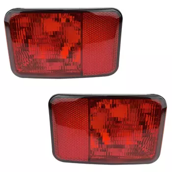 Задний противотуманный фонарь DECHO для Jeep Wrangler 2007 08 09 10 11 12 13 14-2018, противотуманный фонарь заднего бампера, противотуманная фара, противотуманная фара, стоп-сигнал