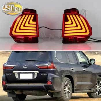 Задний противотуманный фонарь с функцией 3 в 1, 12 В, для Lexus LX570 2016-2019