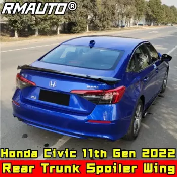 Задний спойлер багажника Civic из углеродного волокна в стиле Falcon, задний спойлер на крыше для Honda Civic 11th Gen 2022, автомобильные аксессуары