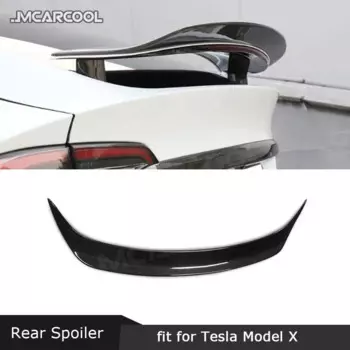 Задний спойлер багажника из углеродного волокна, крылья багажника для Tesla Model X 2016-2018 FRP RZ, отделка, спойлер, внешнее украшение, Стайлинг автомобиля