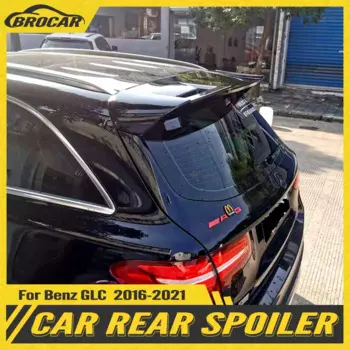 Задний спойлер BROCAR для Mercedes-Benz GLC CLASS W253 X253 GLC200 GLC220 GLC260 GLC250 GLC300 GlC450 2016-2021 из углеродного волокна