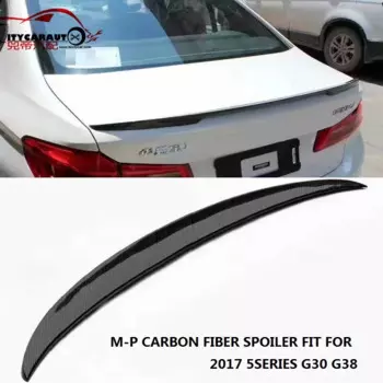 Задний спойлер CITYCARAUTO M-P Style G30 G38 из углеродного волокна для крыла из углеродного волокна подходит для новых 5 серий G30 G38 2017 2018