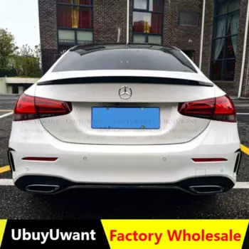 Задний спойлер для багажника W177, губа из АБС-материала для заднего крыла Mercedes Benz A Class W177 Sedan A200L A200 A180