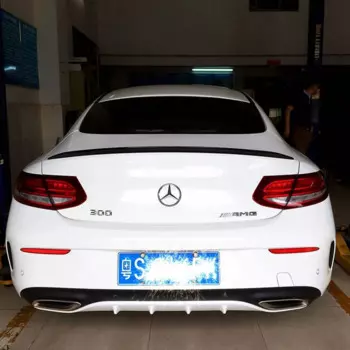 Задний спойлер для крыши Mercedes Benz W205 Coupe 2015-2017 C63 C200 C250 C350
