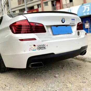 Задний спойлер из АБС-пластика для BMW F10, F18, 2011, 2012, 2013, 2014, 2015, 2016 м, украшение для багажника, Стайлинг автомобиля