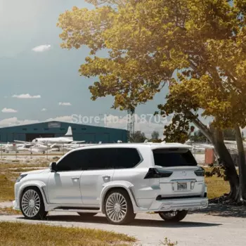 Задний спойлер из АБС-пластика для Lexus LX570 2016 2017 2018